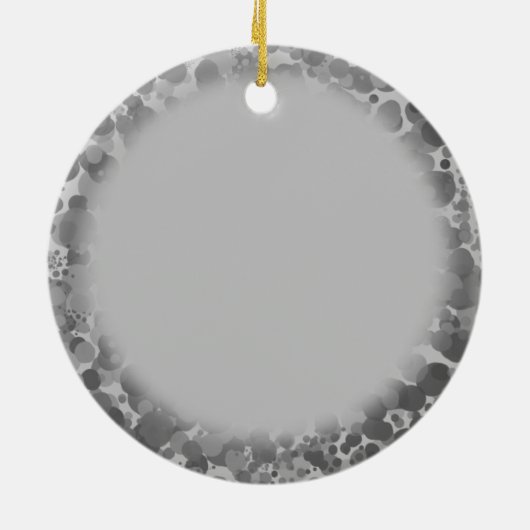 Liebe Panda Bear Keramik Ornament (Hinten)