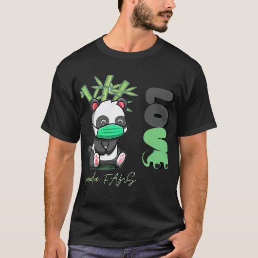 Liebe Panda Fans T-Shirt (Vorderseite)