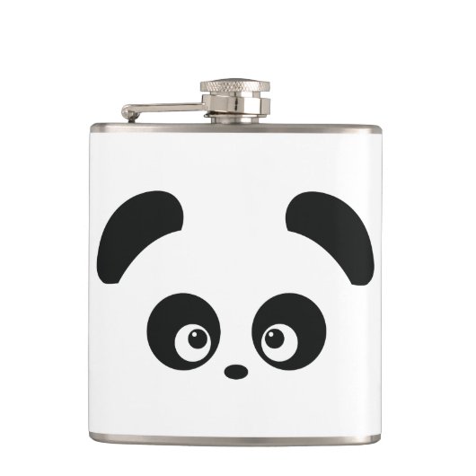 Liebe Panda® Flachmann (Vorderseite)