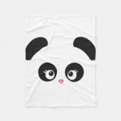 Liebe Panda® Fleece-Blanken Fleecedecke (Vorderseite)