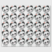 Liebe Panda® Geschenkpapier (Flach)