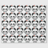 Liebe Panda® Geschenkpapier (Flach)