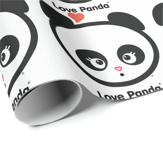 Liebe Panda® Geschenkpapier (Rolleneckpunkt)
