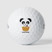 Liebe Panda® Golfball (Vorderseite)