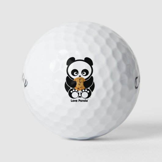 Liebe Panda® Golfball (Vorderseite)