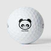 Liebe Panda® Golfball (Vorderseite)