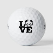 Liebe Panda® Golfball (Vorderseite)