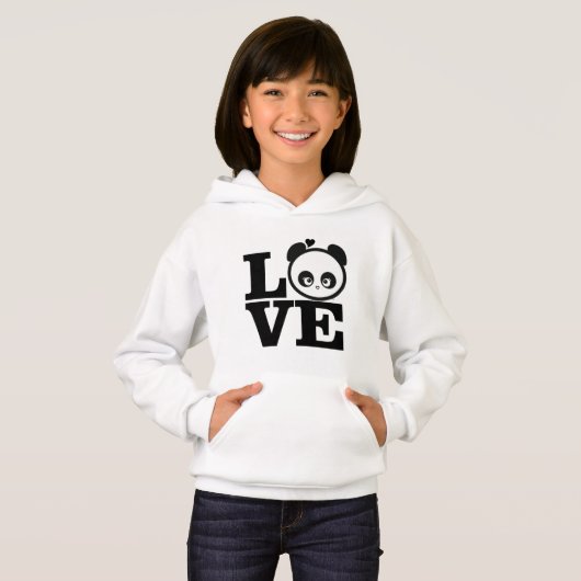 Liebe Panda® Hoodie (Vorne ganz)