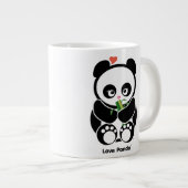 Liebe Panda® Jumbo-Tasse (Vorderseite Rechts)