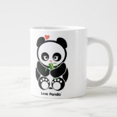 Liebe Panda® Jumbo-Tasse (Rechts)