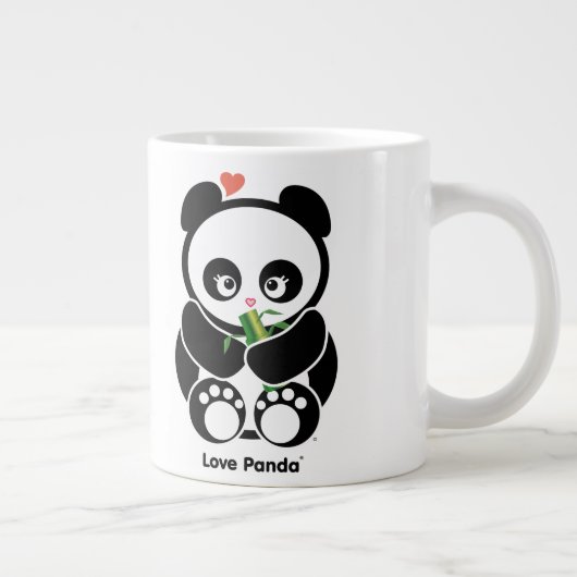 Liebe Panda® Jumbo-Tasse (Rechts)