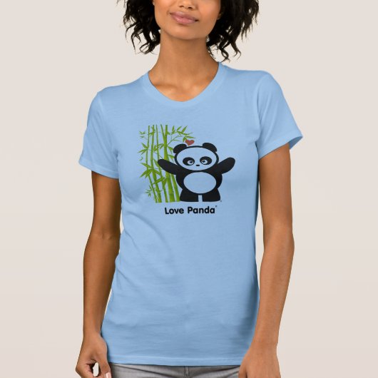 Liebe Panda® Kleid T-Shirt (Vorderseite)