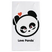 Liebe Panda® Kleine Geschenktüte (Rückseite)