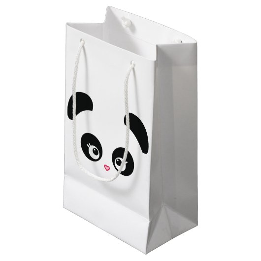 Liebe Panda® Kleine Geschenktüte (Vorderseite Schrägansicht)
