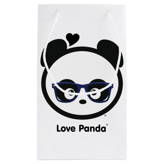 Liebe Panda® Kleine Geschenktüte (Rückseite)