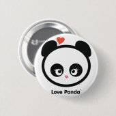 Liebe Panda® Knopf Button (Vorne & Hinten)