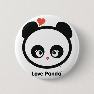 Liebe Panda® Knopf Button