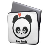 Liebe Panda® Laptop-Hülse Laptopschutzhülle (Vorderseite Links)