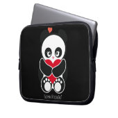 Liebe Panda® Laptop-Hülse Laptopschutzhülle (Vorderseite Links)