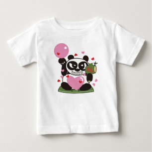 Liebe Panda Lucky God Baby T-shirt