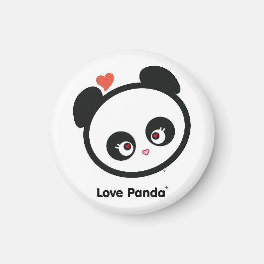 Liebe Panda® Magnet (Vorne)