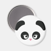 Liebe Panda® Magnet (Vorderseite/Rückseite)