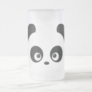 Liebe Panda® mattierte GlasTasse Mattglas Bierglas