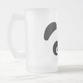 Liebe Panda® mattierte GlasTasse Mattglas Bierglas (Links)