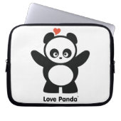 Liebe Panda® Notebook-Sieb Laptopschutzhülle (Vorderseite)