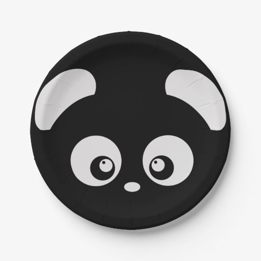 Liebe Panda® Pappteller (Vorderseite)