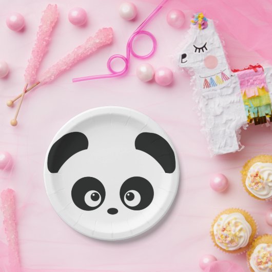 Liebe Panda® Pappteller (Party)