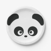 Liebe Panda® Pappteller (Vorderseite)