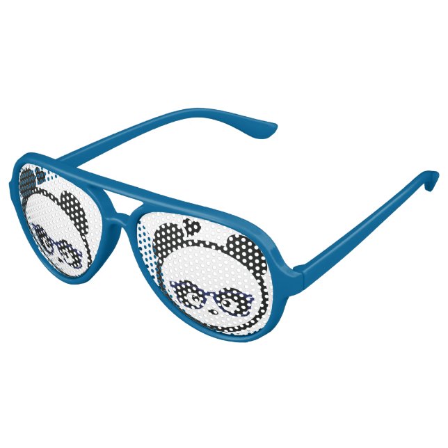 Liebe Panda® Partybrille (Schrägansicht)