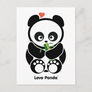 Liebe Panda® Postkarte