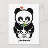 Liebe Panda® Postkarte (Vorderseite)