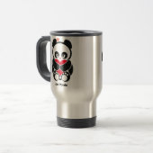 Liebe Panda® Reise-Tasse Reisebecher (Vorderseite Links)