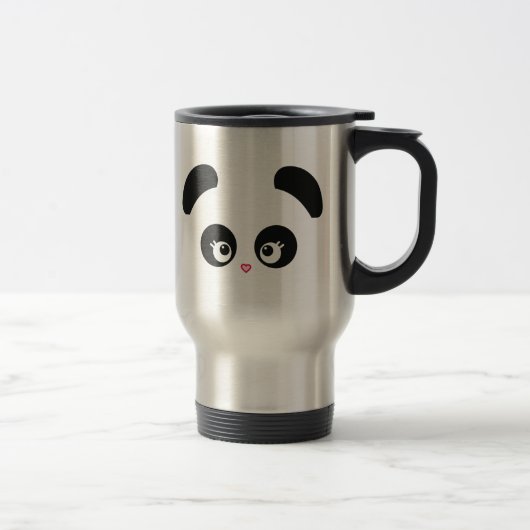 Liebe Panda® Reise-Tasse Reisebecher (Rechts)