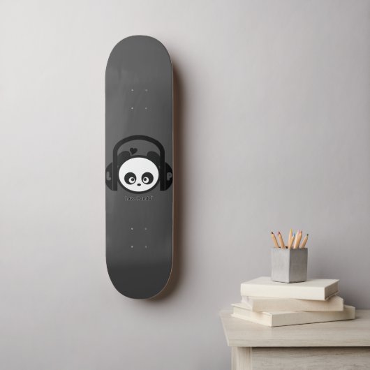 Liebe Panda® Skateboard (Wandkunst)