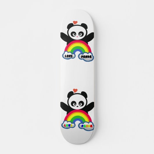 Liebe Panda® Skateboard (Vorne)