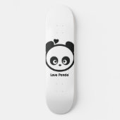 Liebe Panda® Skateboard (Vorderseite)