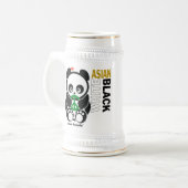Liebe Panda® Stein Bierglas (Vorderseite Links)