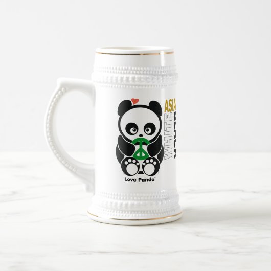 Liebe Panda® Stein Bierglas (Links)