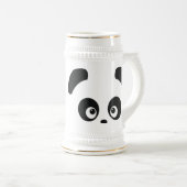 Liebe Panda® Stein Bierglas (VorderseiteRechts)