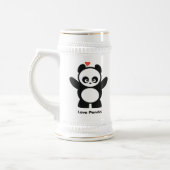 Liebe Panda® Stein Bierglas (Links)