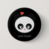 Liebe Panda®-Taste Button (Vorderseite)