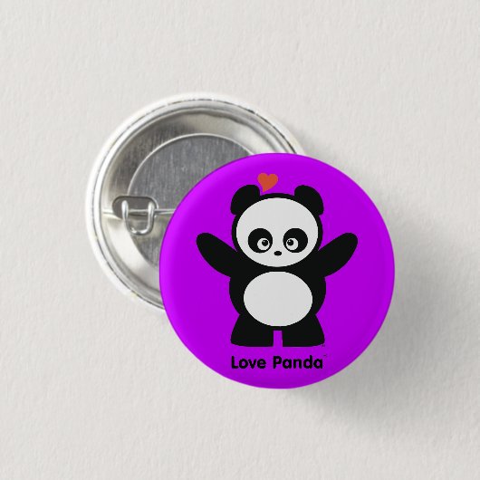 Liebe Panda®-Taste Button (Vorne & Hinten)