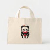 Liebe Panda® Tiny Tote Bag Mini Stoffbeutel (Vorne)