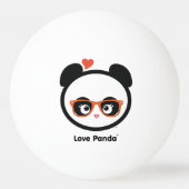 Liebe Panda® Tischtennisball (Rückseite)