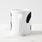 Liebe Panda® Tunnel-bohrwagenTasse Jumbo-Tasse (Rückseite)