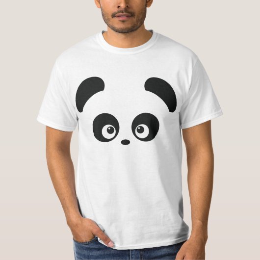 Liebe Panda® Value Männerbekleidung T-Shirt (Vorderseite)